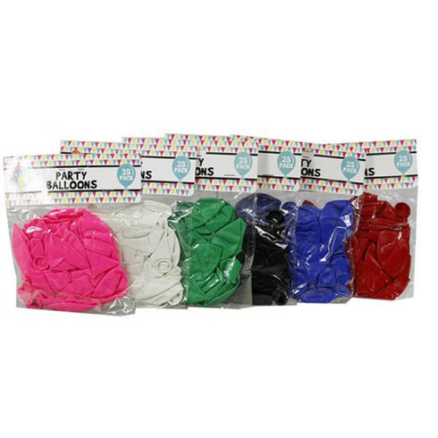 25pcs Party Balloons (available in 6 colours)